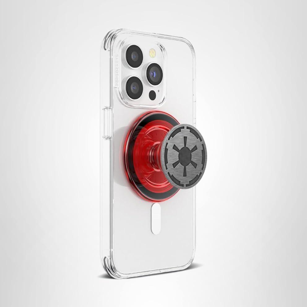 imagePopSockets Phone Grip with Expanding Kickstand Adhesive Grip Star Wars Enamel Darth MaulLong Live