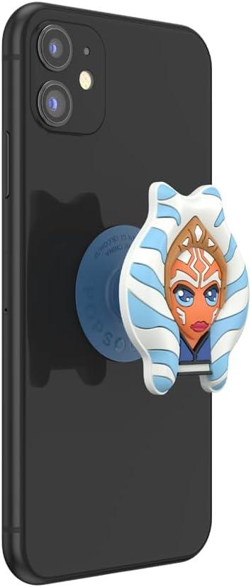 imagePopSockets Phone Grip with Expanding Kickstand Adhesive Grip Star Wars Enamel Darth MaulPopOut Ashoka