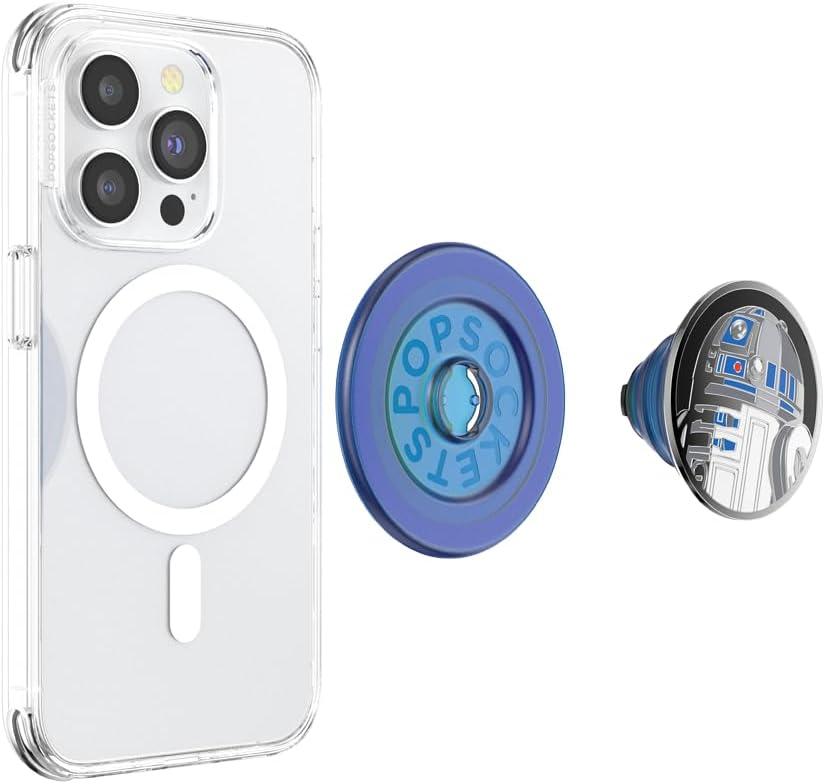 imagePopSockets Phone Grip with Expanding Kickstand Adhesive Grip Star Wars Enamel Darth MaulR2D2 Enamel