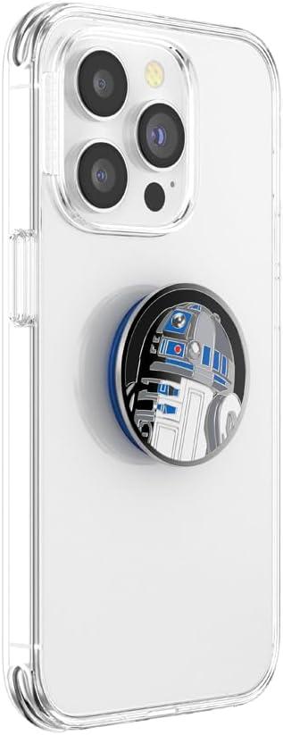 imagePopSockets Phone Grip with Expanding Kickstand Adhesive Grip Star Wars Enamel Darth MaulR2D2 Icon