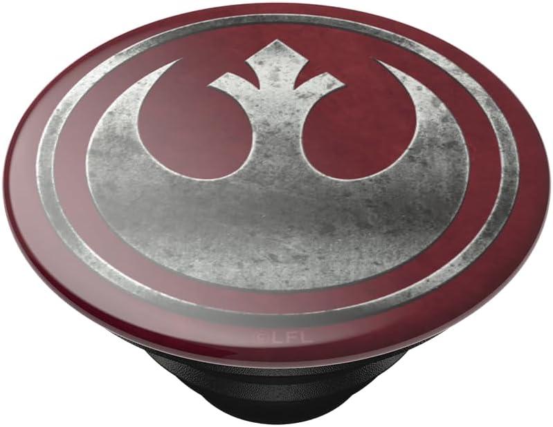 imagePopSockets Phone Grip with Expanding Kickstand Adhesive Grip Star Wars Enamel Darth MaulRebel Icon
