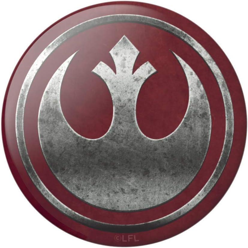 imagePopSockets Phone Grip with Expanding Kickstand Adhesive Grip Star Wars Enamel Darth MaulRebel Icon