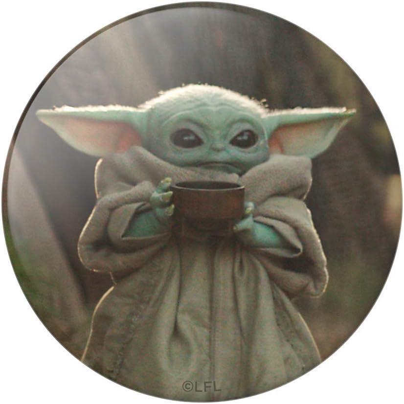 imagePopSockets Phone Grip with Expanding Kickstand Adhesive Grip Star Wars Enamel Darth MaulThe Child Cup