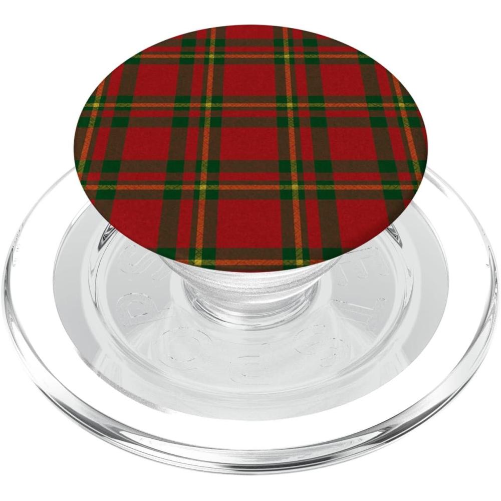 imagePopSockets Holiday Phone Grip amp Stand  Red amp Green Plaid PopSockets Adhesive PopGripMagnetic PopGrip