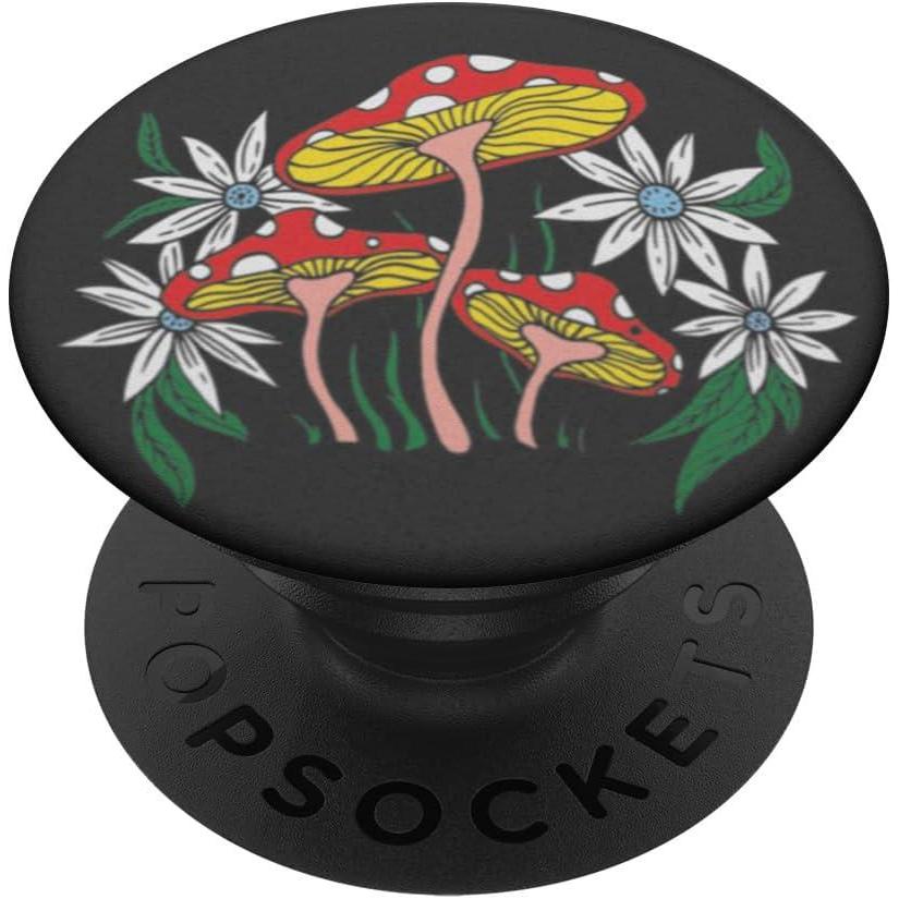 imagePopSockets Phone Grip Mushroom PopSocket Shiitake PopSockets Adhesive PopGripAdhesive PopGrip