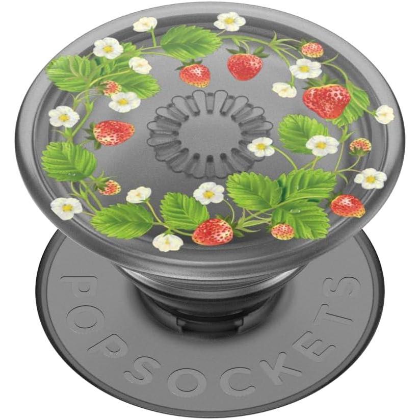 imagePopSockets Phone Grip with Expanding Kickstand Adhesive Grip Strawberry PickingBerry Picking