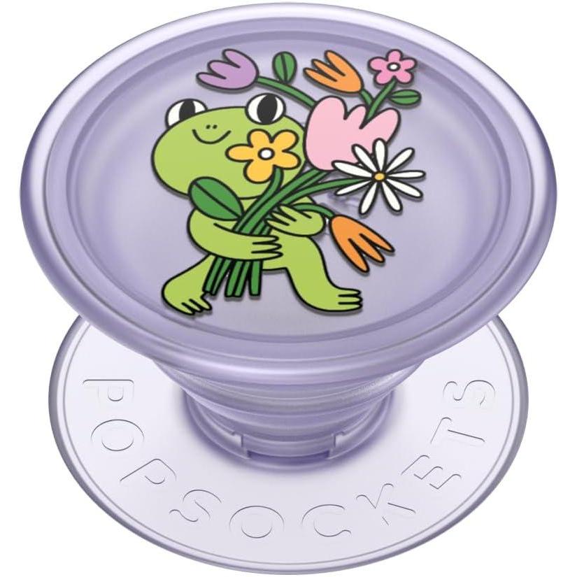 imagePopSockets Phone Grip with Expanding Kickstand Adhesive Grip Strawberry PickingFlower Frank