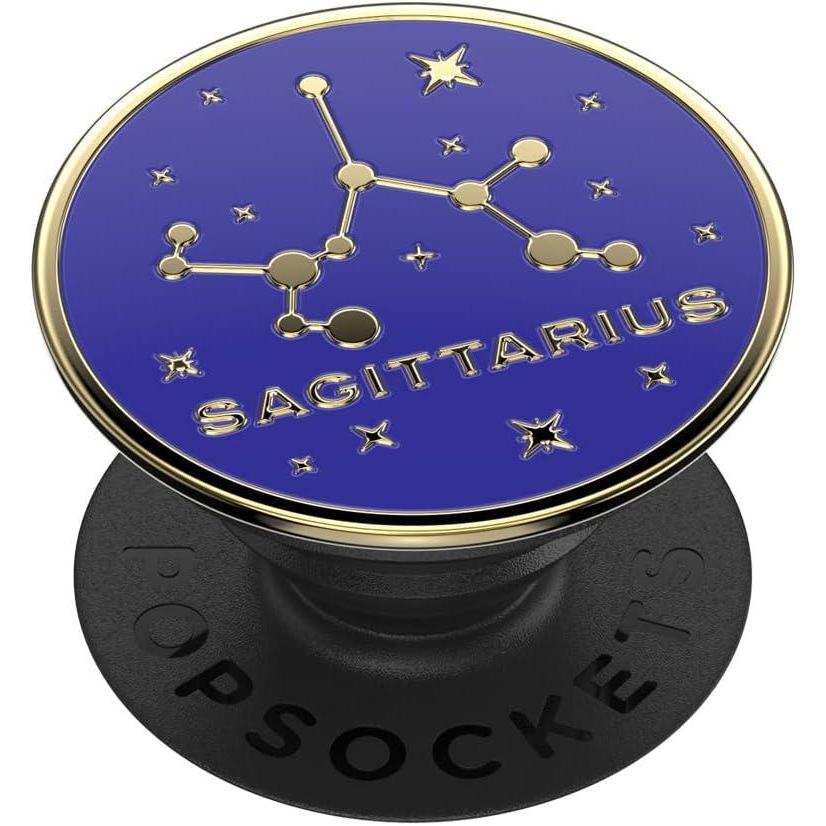 imagePopSockets Phone Grip with Expanding Kickstand Adhesive Grip Cute PopSockets Enamel SaggitariusSagittarius