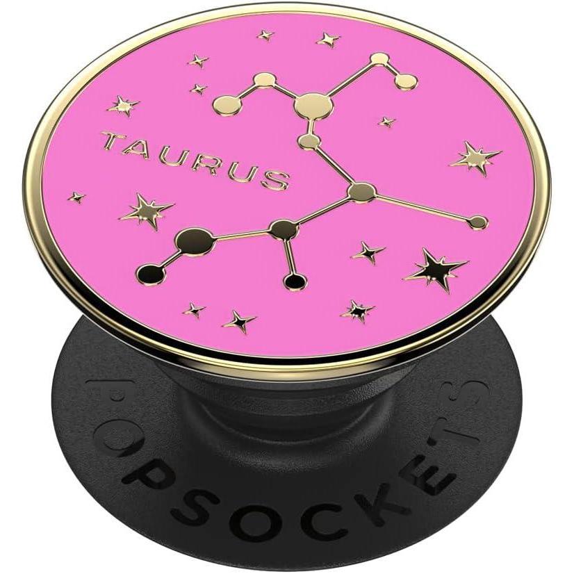 imagePopSockets Phone Grip with Expanding Kickstand Adhesive Grip Cute PopSockets Enamel SaggitariusTaurus