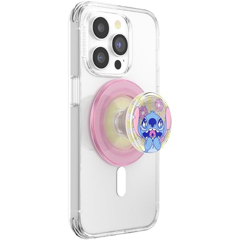 imagePopSockets Phone Grip with Expanding Kickstand Adhesive Grip Disney Cute PopSockets Enamel StitchDisney Classics Stitch Snacks