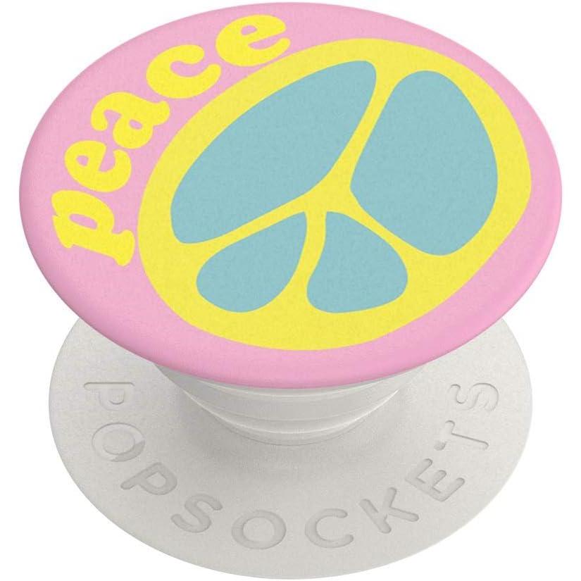 imagePopSockets Phone Grip with Expanding Kickstand Adhesive Grip Enamel Glitter Cherry BlossomPeace Slice