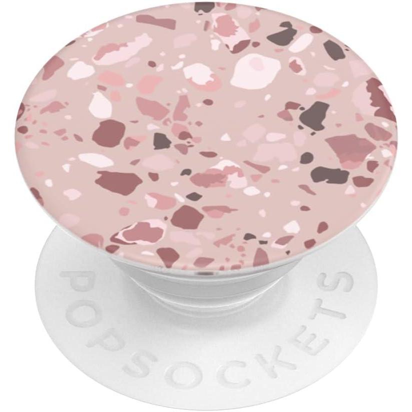 imagePopSockets Phone Grip with Expanding Kickstand Adhesive Grip Enamel Glitter Cherry BlossomTerrazo Clay