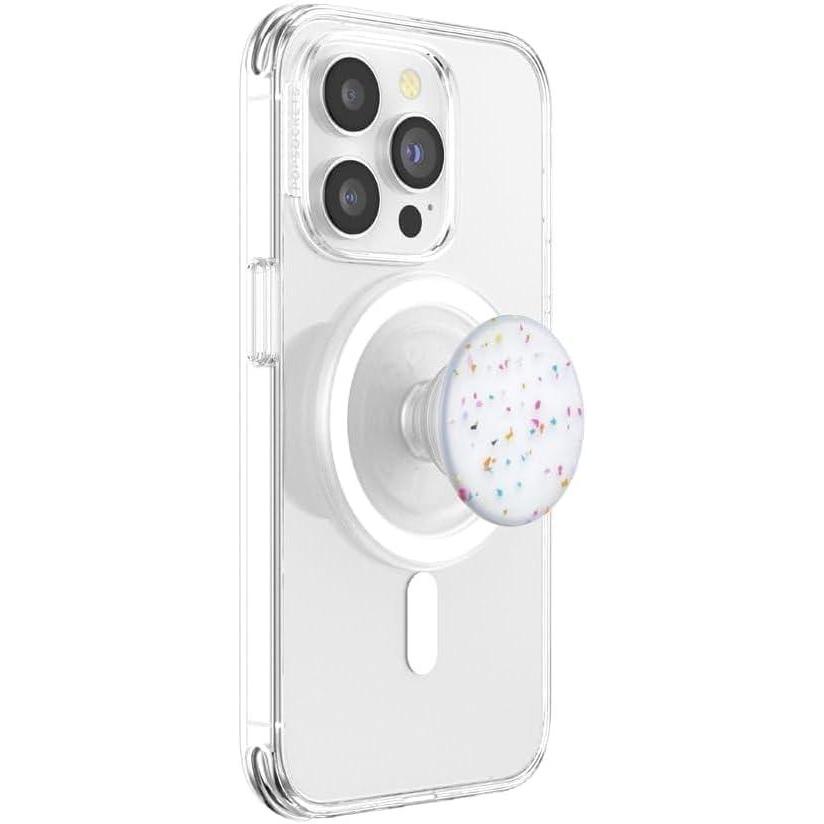 imagePopSockets Phone Grip with Expanding Kickstand Adhesive Grip Enamel PlumeriaCoco Circus