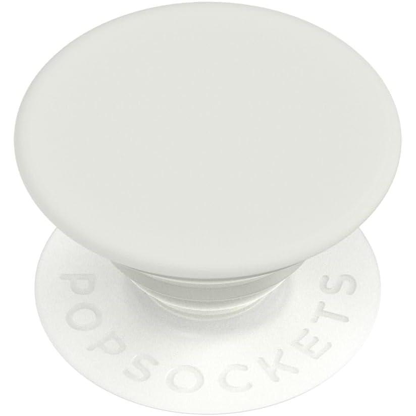 imagePopSockets Phone Grip with Expanding Kickstand Adhesive Grip Enamel PlumeriaCreme
