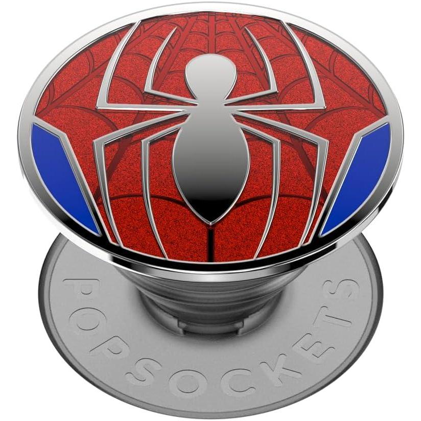 imagePopSockets Phone Grip with Expanding Kickstand Adhesive Grip Enamel  SpiderManPeter Parker