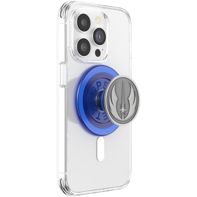 imagePopSockets Phone Grip with Expanding Kickstand Adhesive Grip Star Wars Enamel Darth MaulJedi Icon