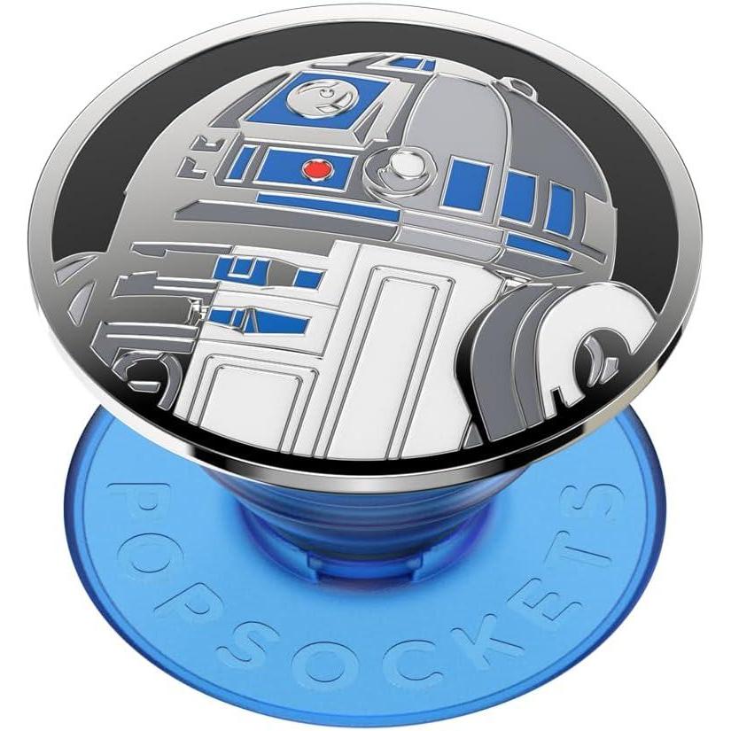 imagePopSockets Phone Grip with Expanding Kickstand Adhesive Grip Star Wars Enamel Darth MaulR2D2 Icon