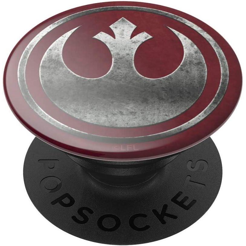 imagePopSockets Phone Grip with Expanding Kickstand Adhesive Grip Star Wars  Enamel  Darth MaulRebel Icon