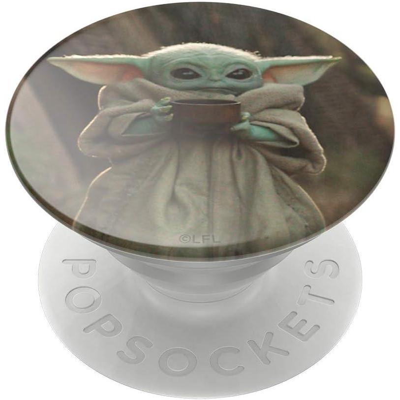 imagePopSockets Phone Grip with Expanding Kickstand Adhesive Grip Star Wars Enamel Darth MaulThe Child Cup