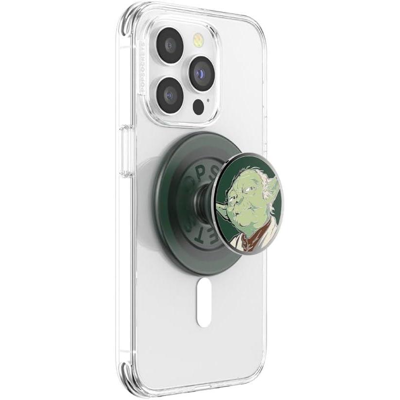 imagePopSockets Phone Grip with Expanding Kickstand Adhesive Grip Star Wars  Enamel  Darth MaulYoda Enamel MS