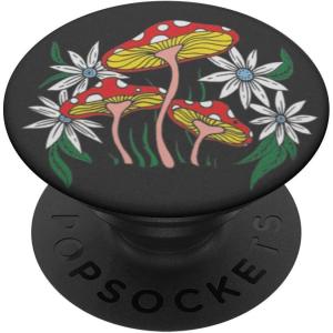 PopSockets Phone Grip – Mushroom PopSocket – Shiitake PopSockets Adhesive PopGrip(Adhesive PopGrip)