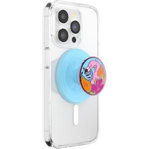 ​​​​PopSockets Phone Grip with Expanding Kickstand, Adhesive Grip – Floral Bust(Enamel Flamingo)