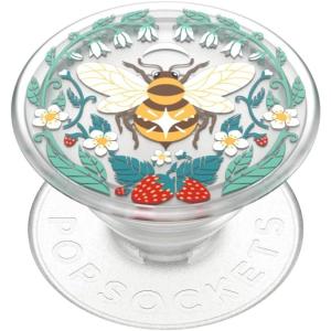 ​​​​PopSockets Phone Grip with Expanding Kickstand, Adhesive Grip – Strawberry Picking(Bee Boho)
