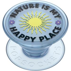 ​​​​PopSockets Phone Grip with Expanding Kickstand, Adhesive Grip – Strawberry Picking(Nature Is My Happy Place Translucent)
