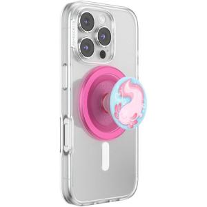 PopSockets Phone Grip with Expanding Kickstand, Adhesive Grip, Enamel – Glitter Cherry Blossom(Axel Rose)
