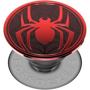 ​​​​PopSockets Phone Grip with Expanding Kickstand, Adhesive Grip, Enamel – Spider-Man(Miles Morales)