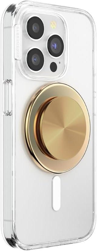 imagePopSockets Phone Grip with Expanding Kickstand Adhesive Grip Cute PopSockets Alum NigiriAluminum Radial Gold
