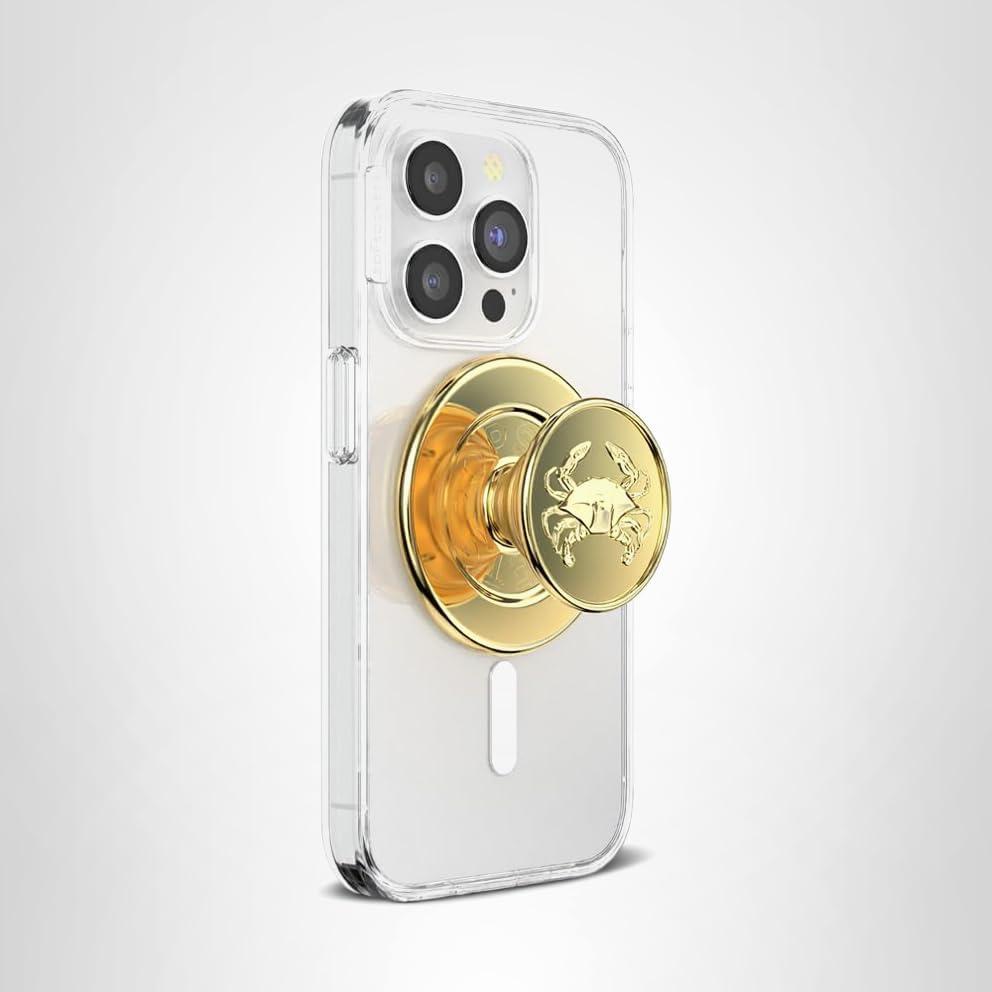 imagePopSockets Phone Grip with Expanding Kickstand Adhesive Grip Cute PopSockets Alum NigiriEnamel Dungeness