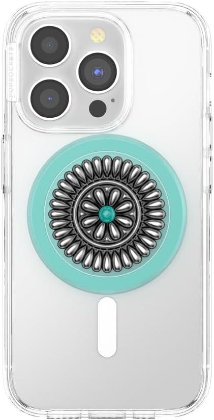 imagePopSockets Phone Grip with Expanding Kickstand Adhesive Grip Cute PopSockets Alum NigiriEnamel Stamped