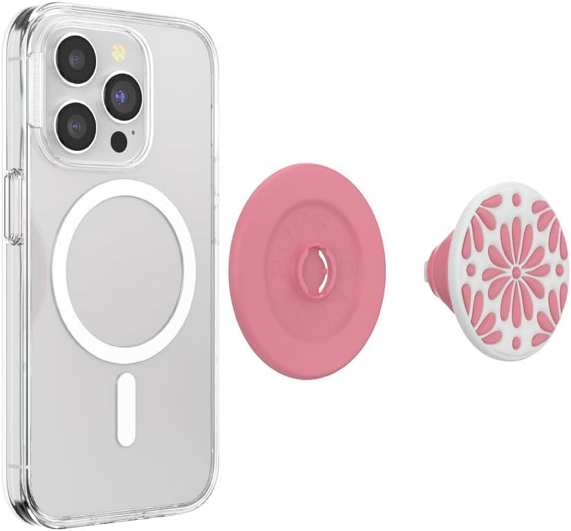imagePopSockets Phone Grip with Expanding Kickstand Adhesive Grip Cute PopSockets Alum NigiriGlazed Putty