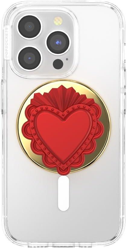 imagePopSockets Phone Grip with Expanding Kickstand Adhesive Grip Cute PopSockets Alum NigiriSacred Heart