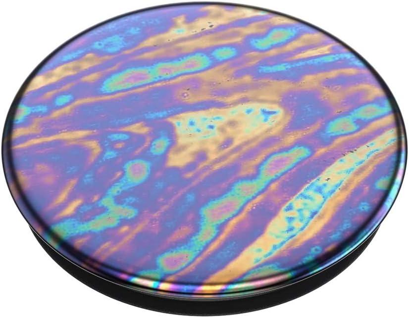 imagePopSockets PopTop Top only Base sold separately Swappable Top for PopGrip bases PopGrip Slide amp PopWallet Oil Slick