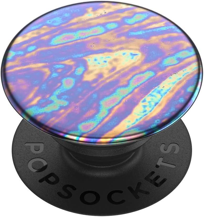 imagePopSockets PopTop Top only Base sold separately Swappable Top for PopGrip bases PopGrip Slide amp PopWallet Oil Slick