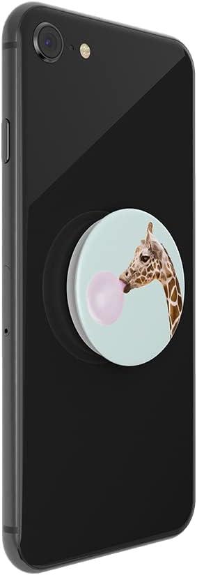 imagePopSockets PopTop Top only Base sold separately Swappable Top for PopGrip bases PopGrip Slide amp PopWallet VolleyballBubblegum Giraffe