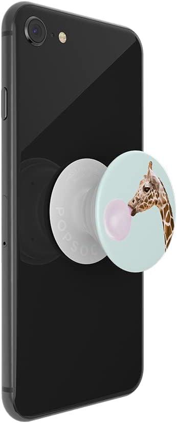 imagePopSockets PopTop Top only Base sold separately Swappable Top for PopGrip bases PopGrip Slide amp PopWallet VolleyballBubblegum Giraffe