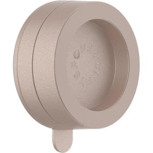 PopSockets Multi-Surface Suction Phone Mount, Detachable Surface Mount, Phone Stand Compatible with MagSafe® – Latte(Metallic Latte)