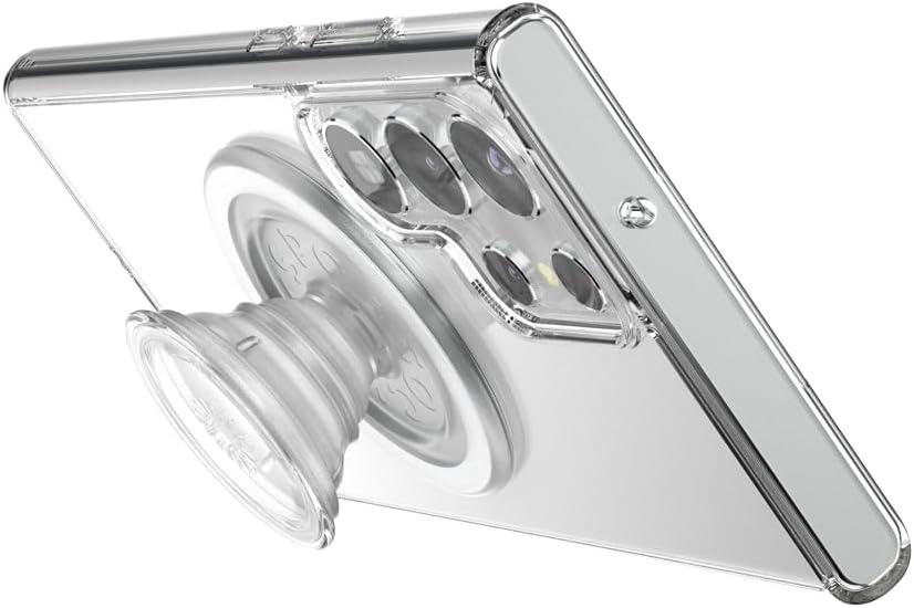 imagePopSockets Case for Samsung Galaxy S24 Compatible with MagSafe with Magnetic PopGrip Phone Grip Included Phone Case for Galaxy S24 Cute PopSockets AuraClear