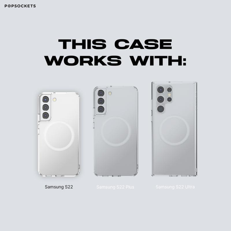 imagePopSockets Samsung Galaxy S22 Case Compatible with MagSafe Phone Case for Galaxy S22 Wireless Charging Compatible Welcome to Thailand