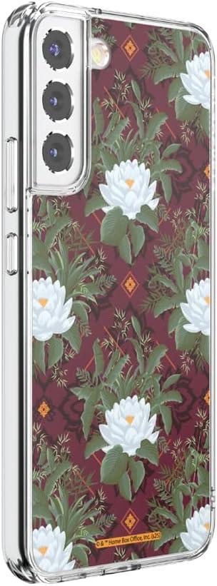 imagePopSockets Samsung Galaxy S22 Plus Case Compatible with MagSafe Phone Case for Galaxy S22 Plus Wireless Charging Compatible Lush White Lotus