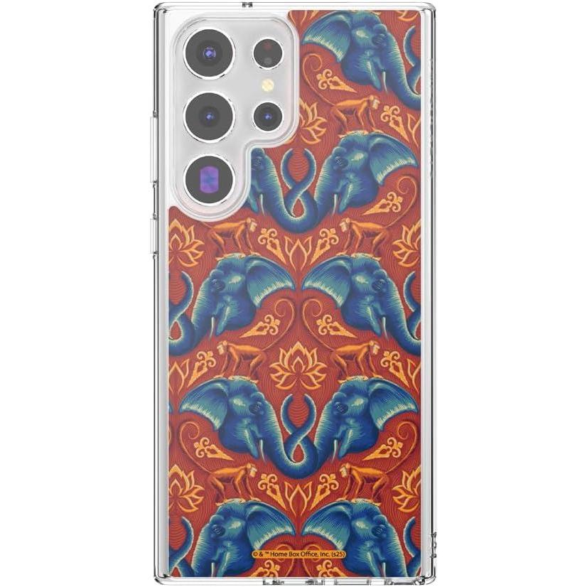 imagePopSockets Samsung Galaxy S23 Ultra Case Compatible with MagSafe with Magnetic Round Phone Grip Included Phone Case for Galaxy S23 Ultra  Jungle Sweet