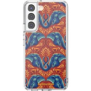 PopSockets Samsung Galaxy S22 Case Compatible with MagSafe, Phone Case for Galaxy S22, Wireless Charging Compatible – Jungle Sweet