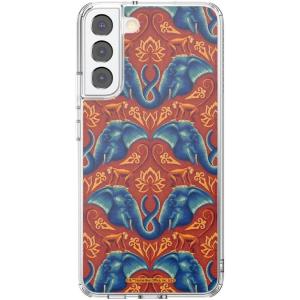 PopSockets Samsung Galaxy S22 Plus Case Compatible with MagSafe, Phone Case for Galaxy S22 Plus, Wireless Charging Compatible – Jungle Sweet