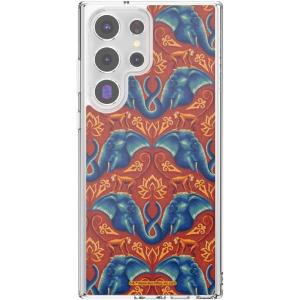 PopSockets Samsung Galaxy S23 Ultra Case Compatible with MagSafe, with Magnetic Round Phone Grip Included, Phone Case for Galaxy S23 Ultra – Jungle Sweet