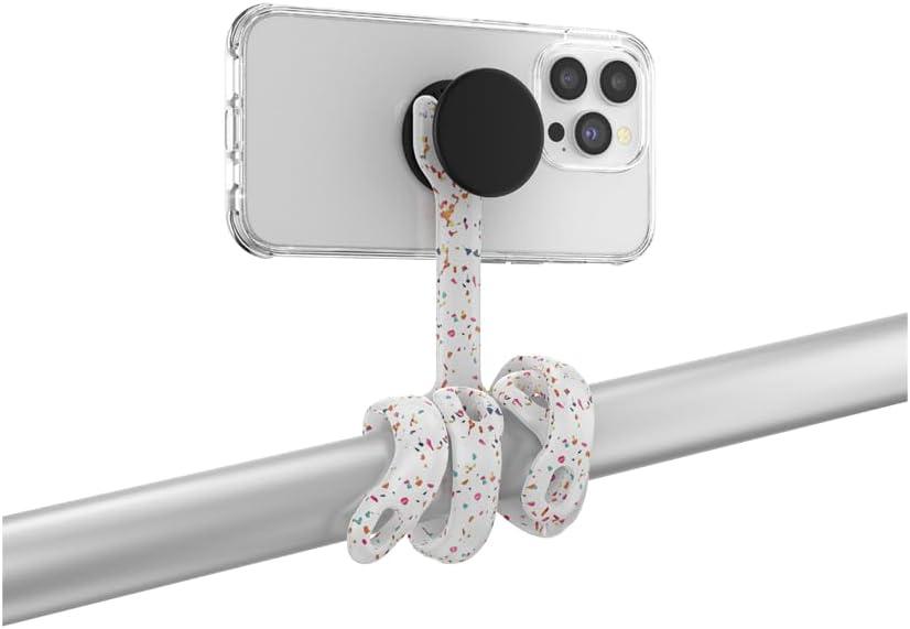 imagePopSockets Flexible Phone Mount amp Stand Phone Tripod Mount Universal Device Stand Into The Woods Chartreuly GITDBlue Sigh