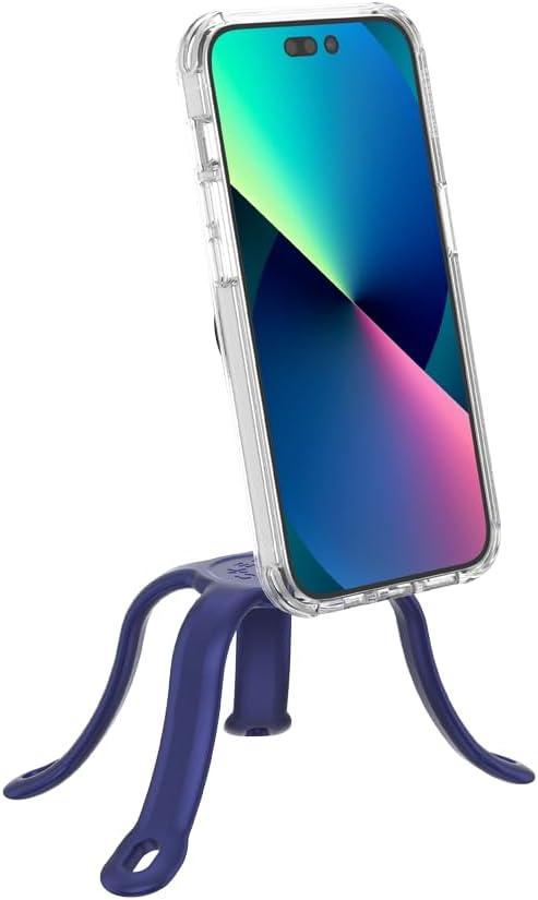 imagePopSockets Flexible Phone Mount amp Stand Phone Tripod Mount Universal Device Stand Into The Woods Chartreuly GITDFrench Navy