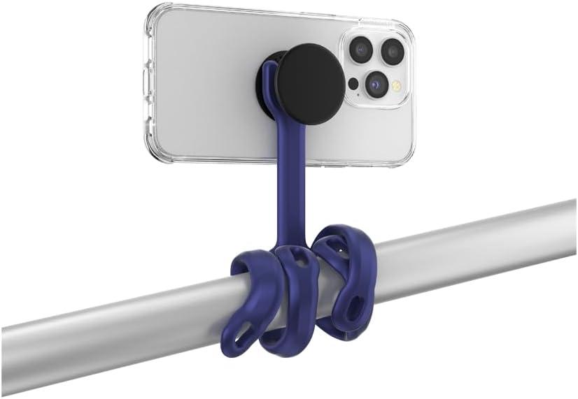 imagePopSockets Flexible Phone Mount amp Stand Phone Tripod Mount Universal Device Stand Into The Woods Chartreuly GITDFrench Navy